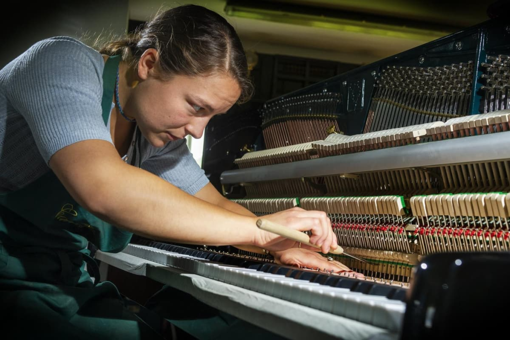 Inside the Steinway Piano Factory